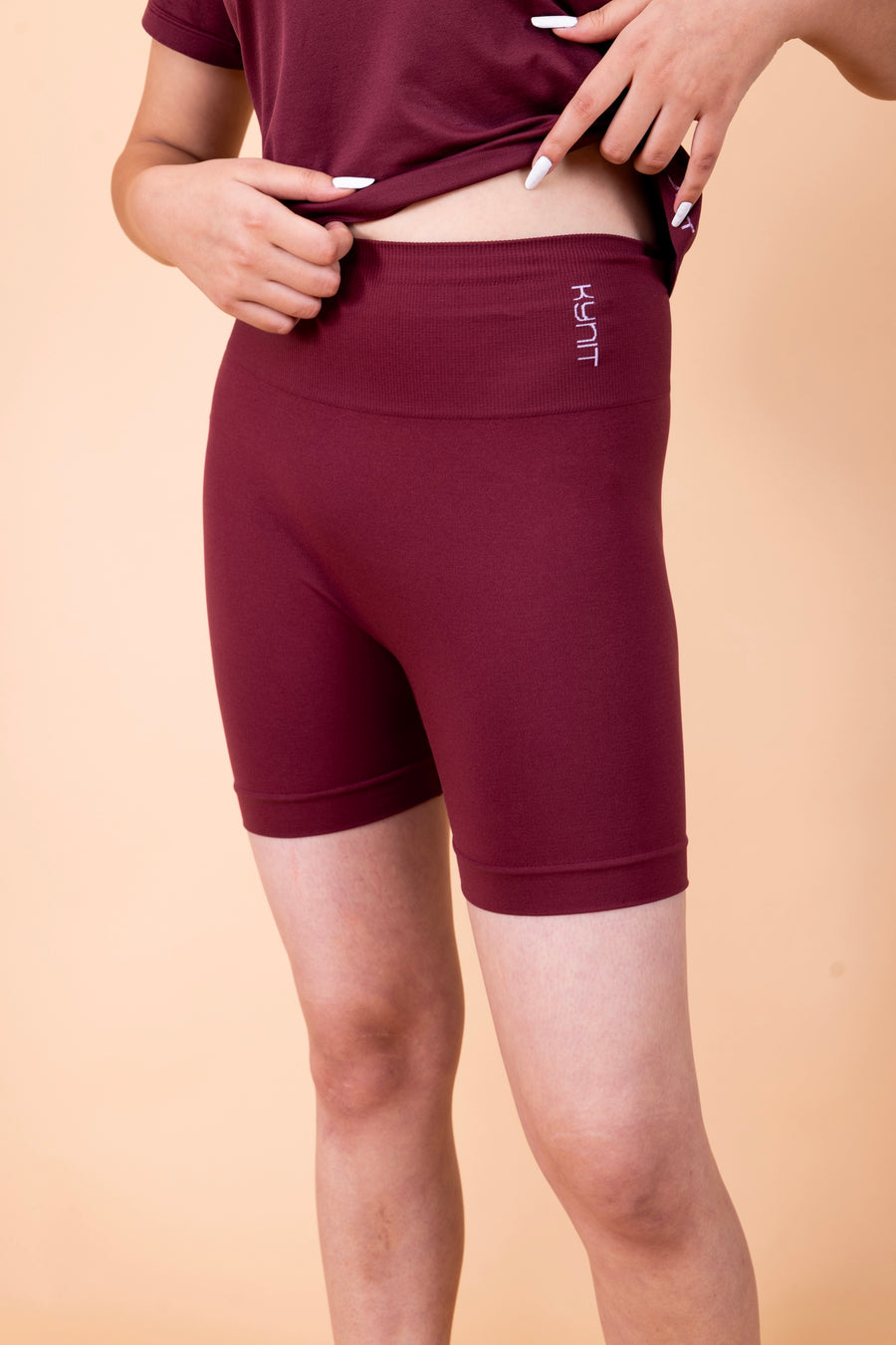 KynitOne™ Everyday Shorts - Aged Wine