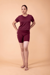 KynitOne™ Everyday Tshirt - Aged Wine